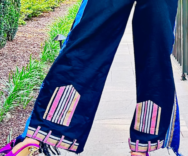 UpsidedownAsóòke Wide Leg Trousers