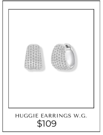 Huggie earrings W.G