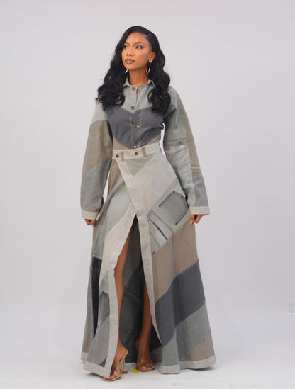 Azach Terra Sculpture Dress