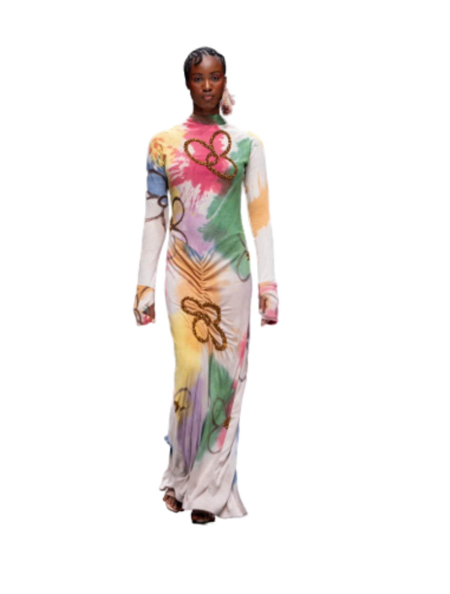 Pepper Row Idia Jersey Dress