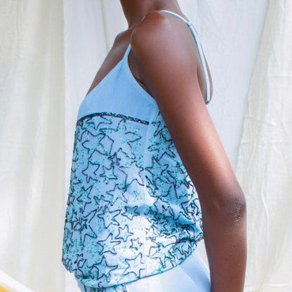 Two Layer Chiffon Top
