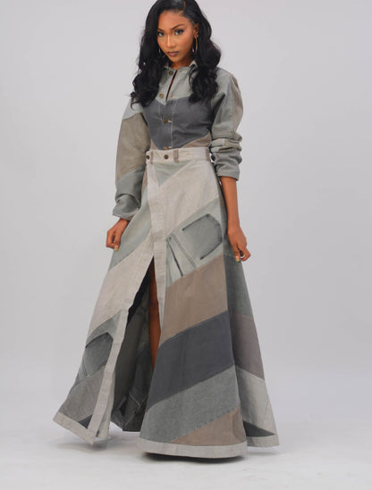 Azach Terra Sculpture Dress