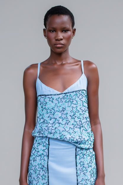 Two Layer Chiffon Top