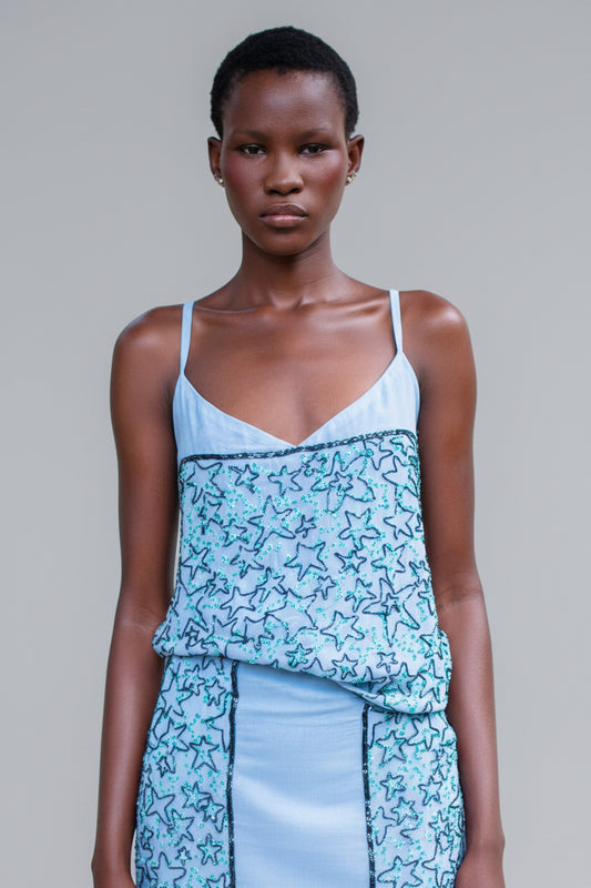 Two Layer Chiffon Top