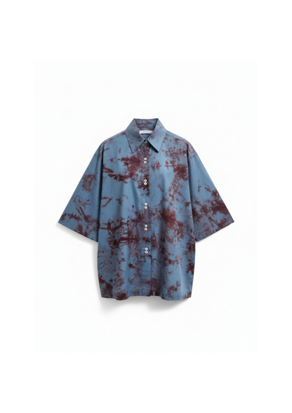 Indigo Maroon Shirt