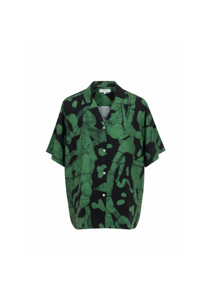 Verdent Abstract Linen Shirt