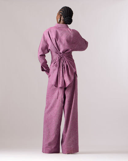 Velour Wine Set