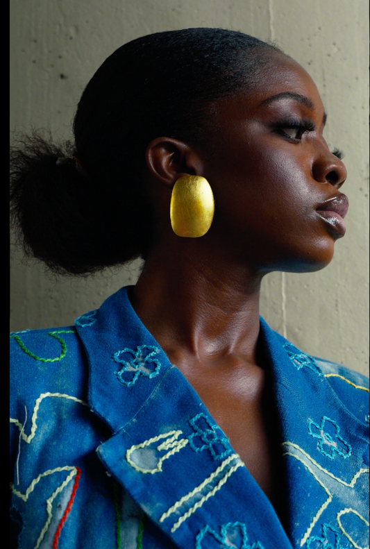 Flat Organic Earrings